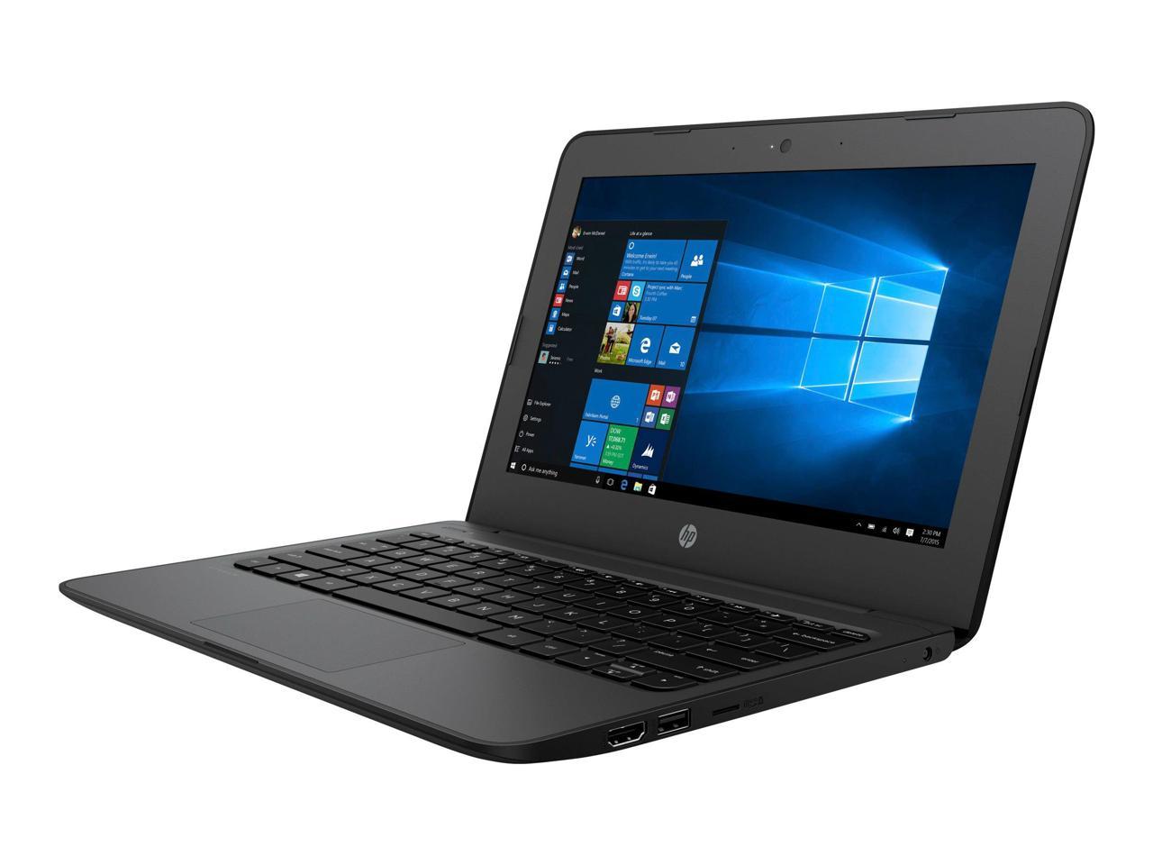 HP Laptop Stream 11 Pro G4 EE 2UL97UT#ABA Intel Celeron N3350 (1.1 GHz) 4 GB Memory 64 GB eMMC SSD Intel HD Graphics 500 11.6" Windows 10 Pro 64-Bit