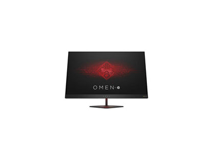 HP Omen 27" Gaming Monitor Black, 165Hz 1ms, G-sync, TN Panel, Height Adjustable, HDMI/Display Port/USB 3.0 x 2