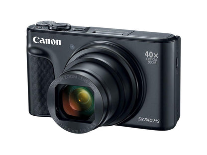 Canon SX740BK PowerShot SX740 HS Digital Camera - Black
