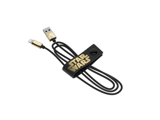 Star Wars TLJ BB-8 Gold Lightning Cable 120cm