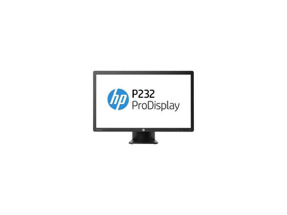 HP ProDisplay P232 23" Full HD 1920x1080 60Hz 5ms VGA DisplayPort Anti-Glare LED Backlight LCD Business Monitor