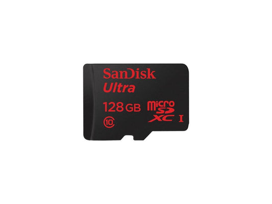 SanDisk 128GB Ultra microSD Class 10 UHS-I Memory Card