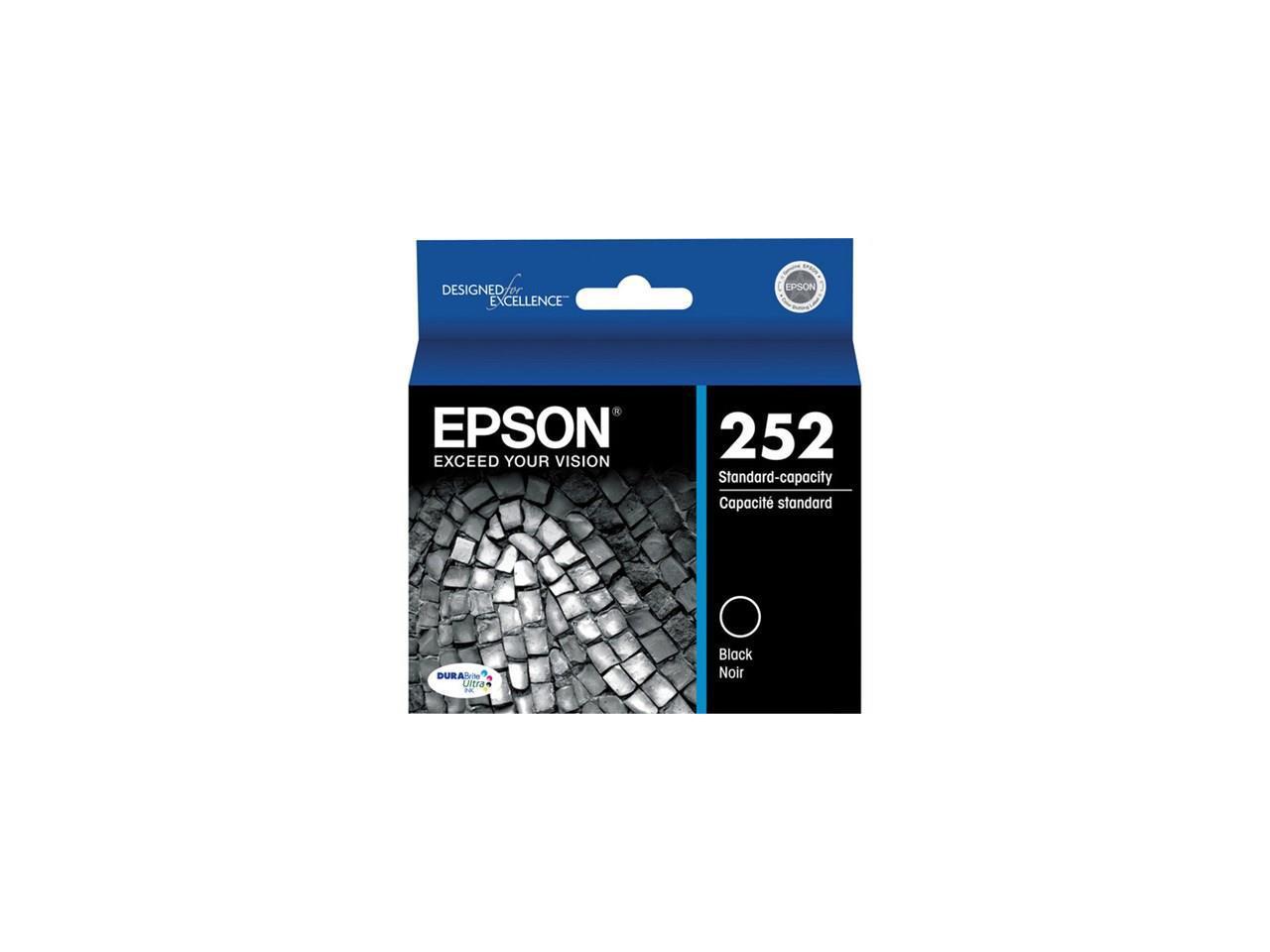 Epson T252120-D2 T252 DuraBrite Black Dual Pack