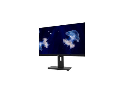 Acer B247Y bmiprx 24" (Actual size 23.8") Full HD 1920 x 1080 60HZ 4ms (GTG) VGA HDMI DisplayPort Built-in Speakers Backlit LED IPS Monitor