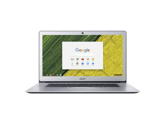 Acer CB515-1H-C3MD 15.6" LCD Chromebook - Intel Celeron N3350 Dual-core (2 Core) 1.10 GHz - 4 GB LPDDR4 - 32 GB Flash Memory - Chrome OS - 1920 x 1080 - In-plane Switching (IPS) Technology, ComfyView - Pure Silver