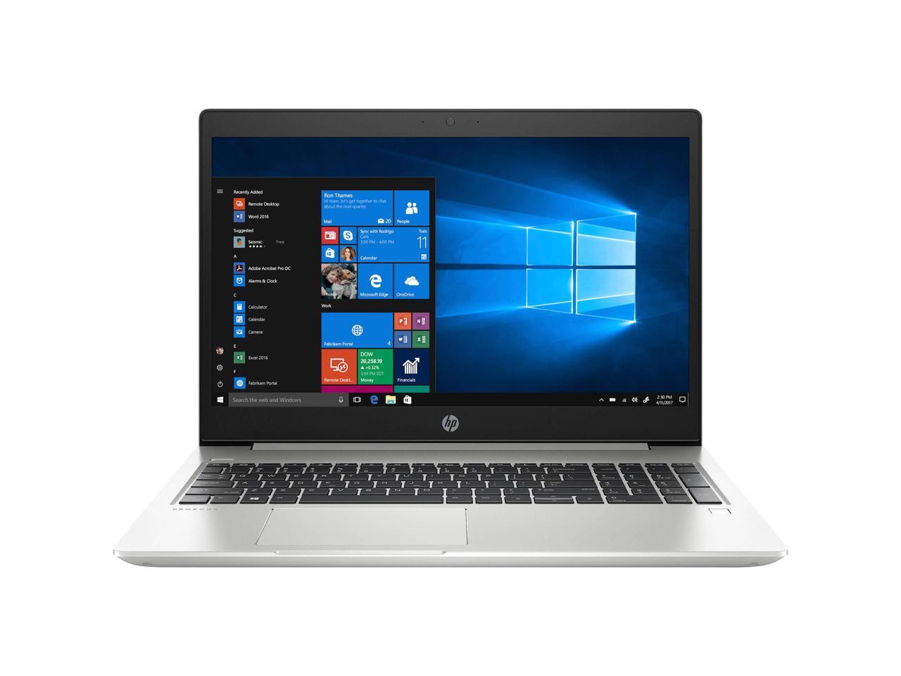 HP ProBook 450 G6 15.6" LCD Notebook - Intel Core i5 (8th Gen) i5-8265U Quad-core (4 Core) 1.60 GHz - 4GB DDR4 SDRAM - 128GB SSD - Windows 10 Home 64-bit (English) - 1366 x 768 - Natural Silver