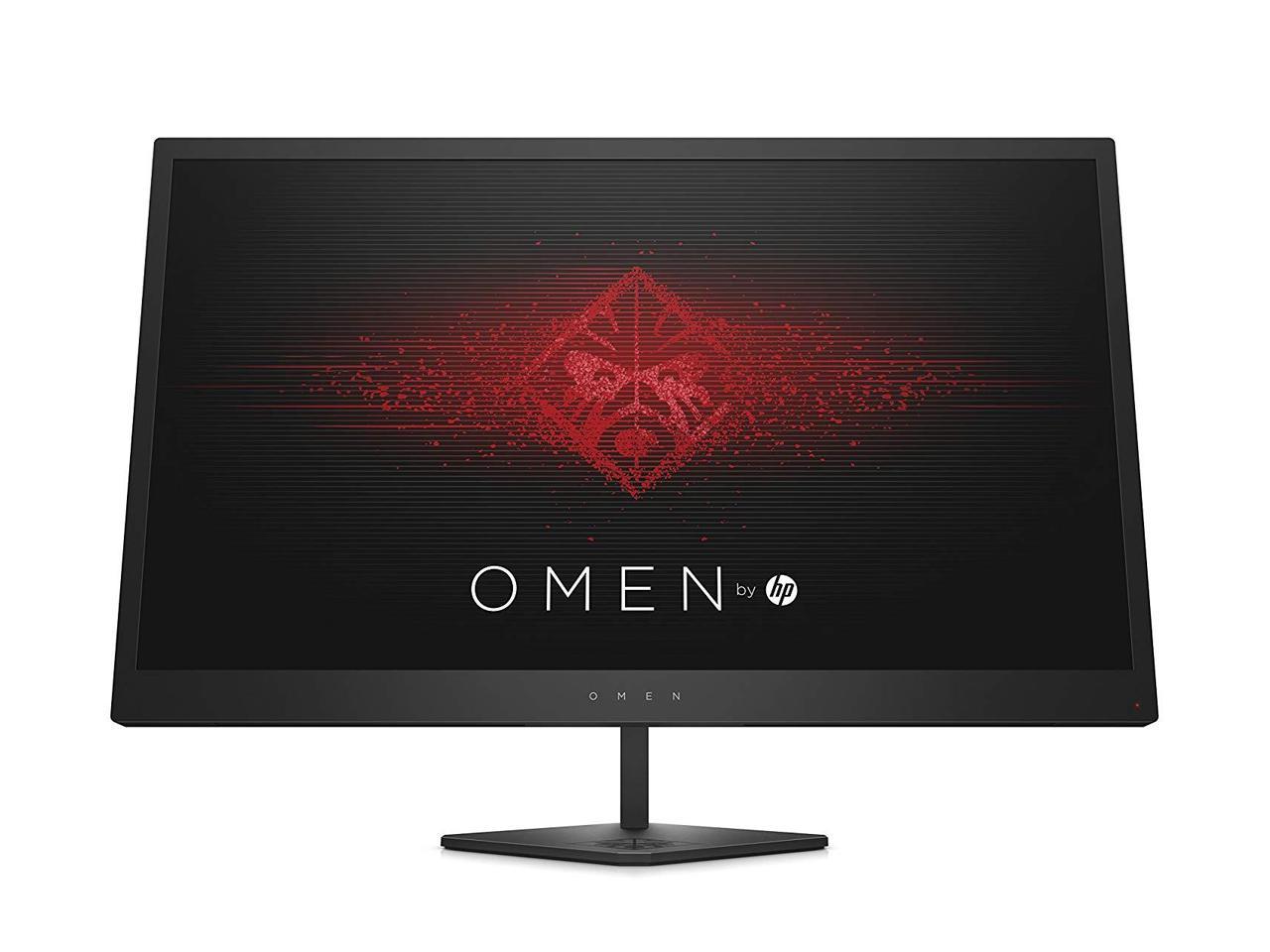 HP Omen 25 Z7Y57AA#ABA 25" (Actual size 24.5") Full HD 1920 x 1080 144Hz 1ms GTG 2x HDMI, DisplayPort AMD FreeSync Anti-Glare Widescreen LED Backlit Gaming Monitor