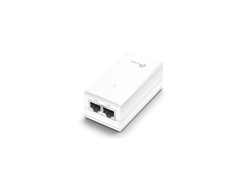 TP-Link PoE Injector | PoE Adapter 24V DC Passive PoE | Gigabit Ports | Up to 100 Meters (325 feet) | Wall Mountable Design (TL-PoE2412G)