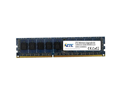 ZTC 128GB (4X 32GB) 2666MHz DDR4 RDIMM PC4-21300 288-pin CL19 Memory Upgrade kit for iMac Pro. Includes Screen Adhesive