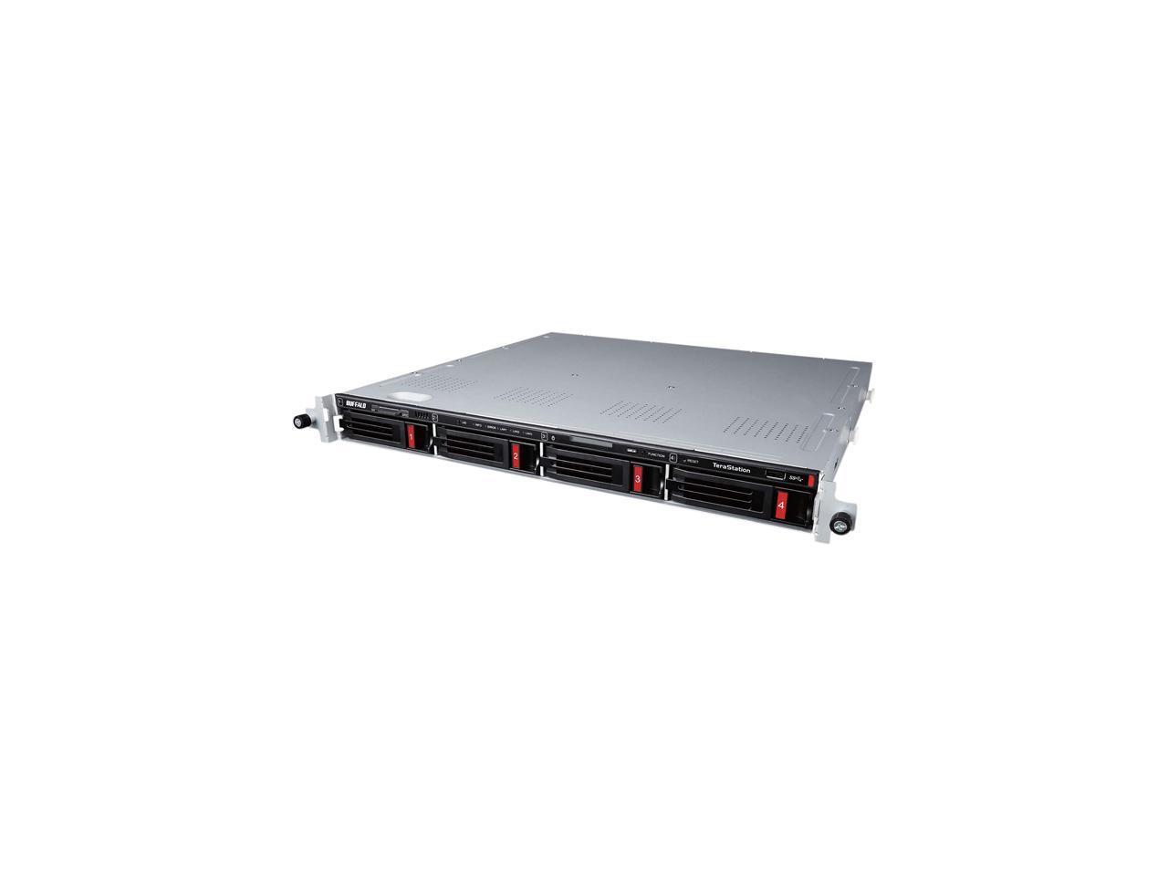 Buffalo TeraStation 5410RN Rackmount 8 TB NAS Hard Drives Included (2 x 4TB)