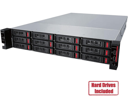 Buffalo TeraStation 51210RH Rackmount 32TB NAS Hard Drives Included