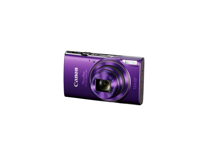 Canon PowerShot 360 HS 20.2 Megapixel Compact Camera - Purple