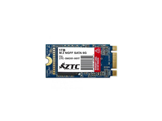 ZTC 1TB Armor 42mm M.2 NGFF 6G SSD Solid State Drive. Model ZTC-SM201-001T