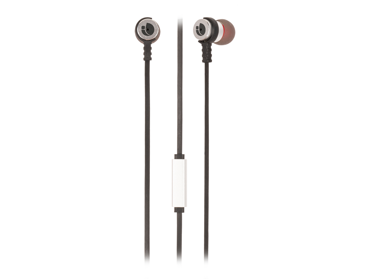 NGS Wired Stereo Earphones Cross Rally Silver (CROSSRALLYSILVER)