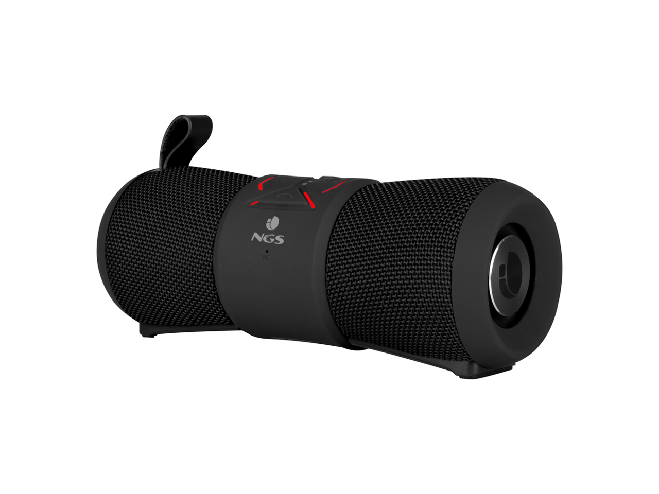 NGS Waterproof 24W BT Speaker RollerStream Black (ROLLERSTREAMBLACK)