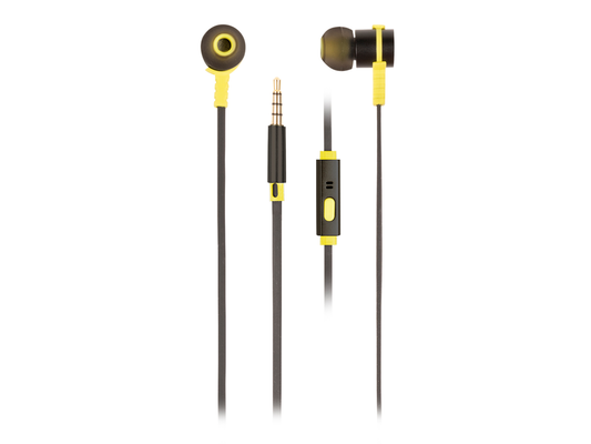 NGS Wired Stereo Earphones Cross Rally Black (CROSSRALLYBLACK)