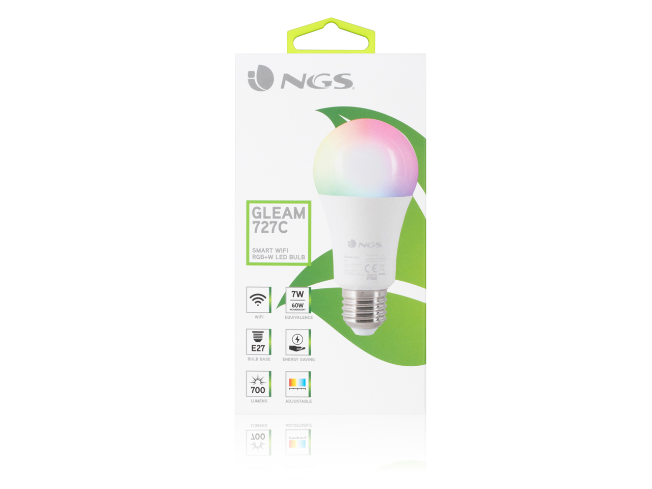 NGS SMART WIFI LED Bulb Gleam 727C (GLEAM727C)