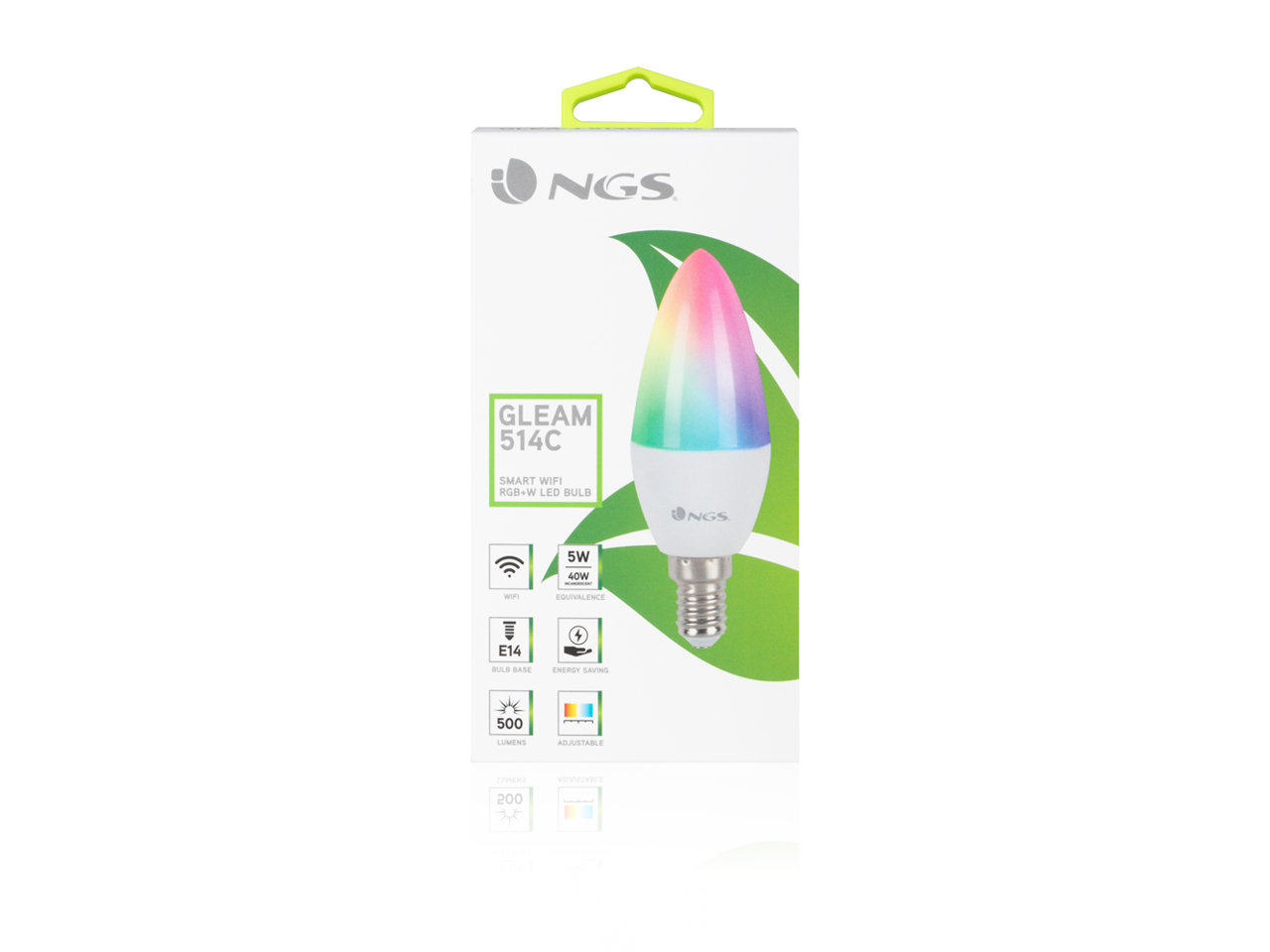 NGS SMART WIFI LED Bulb Gleam 514C (GLEAM514C)