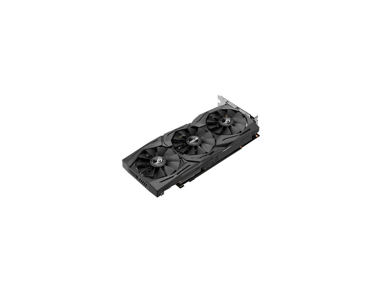 ASUS ROG Strix GeForce GTX 1060 Advanced edition 6GB GDDR5 with Aura Sync RGB Video Card (ROG-STRIX-GTX1060-A6G-GAMING)