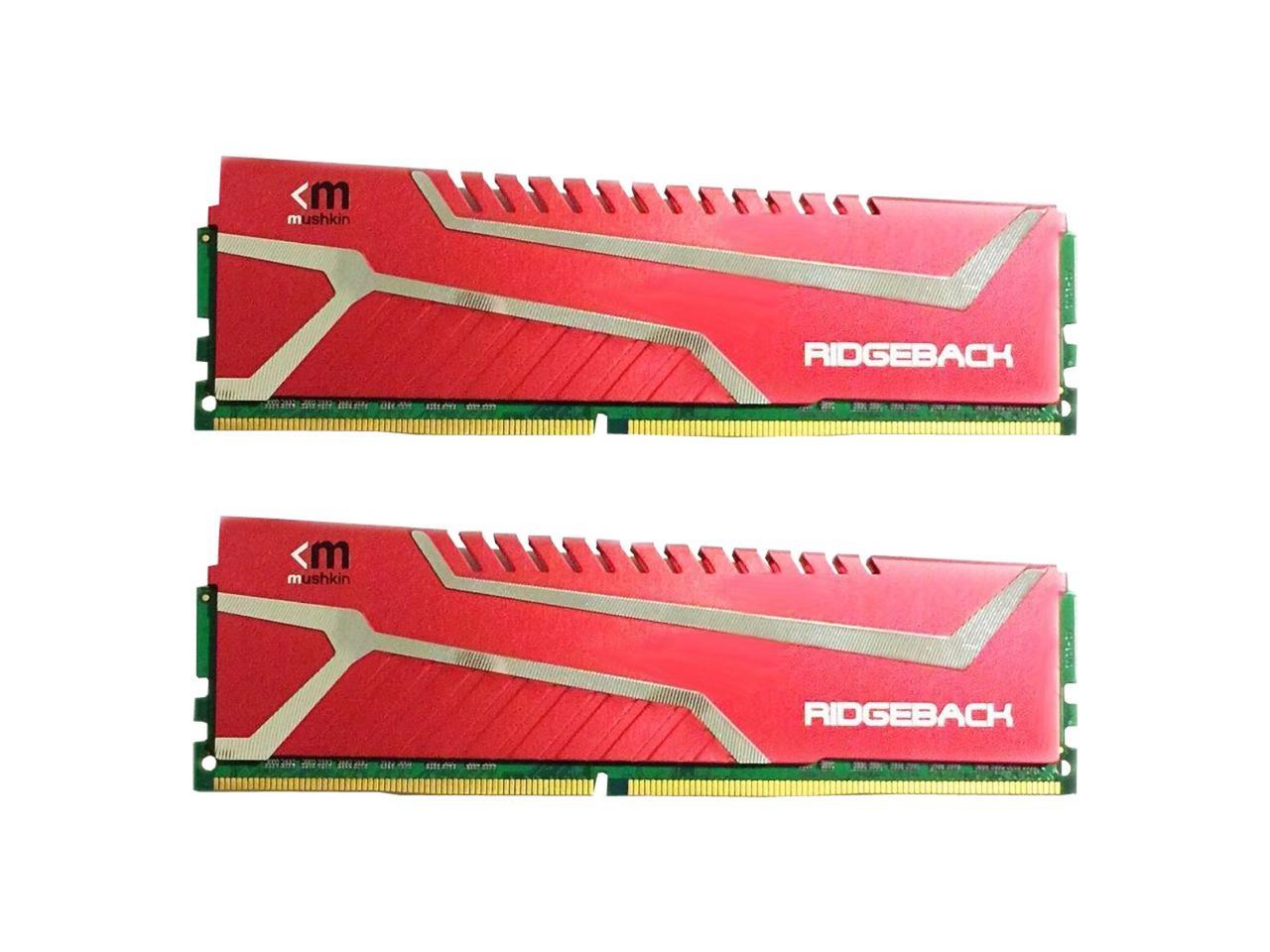 Mushkin 32GB (2X16GB) Redline DDR4 2666MHz Desktop Memory Model MRB4U266GHHF16GX2