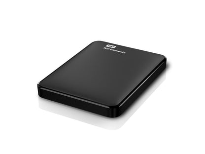 Western Digital Elements 500GB 2.5-inch WDBUZG5000ABK-WESN USB3.0 Portable Hard Drive - Black
