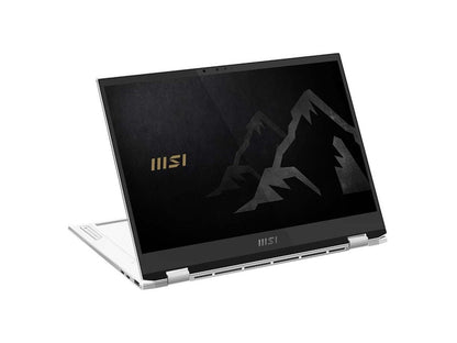 MSI Intel Core i5 11th Gen 1135G7 (2.40GHz) 16GB Memory 512 GB NVMe SSD Intel Iris Xe Graphics 13.4" Touchscreen 1920 x 1200 Thin and Light 2-in-1 Laptop Windows 10 Home 64-bit Summit E13FlipEvo A11MT-096