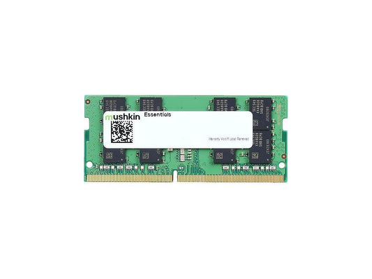 Mushkin 32GB(1X32GB) Essentials DDR4 PC4-3200 3200MHz Laptop Memory Model MES4S320NF32G