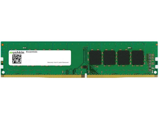 Mushkin 32GB(1X32GB) Essentials DDR4 PC4-3200 3200MHz Desktop Memory Model MES4U320NF32G