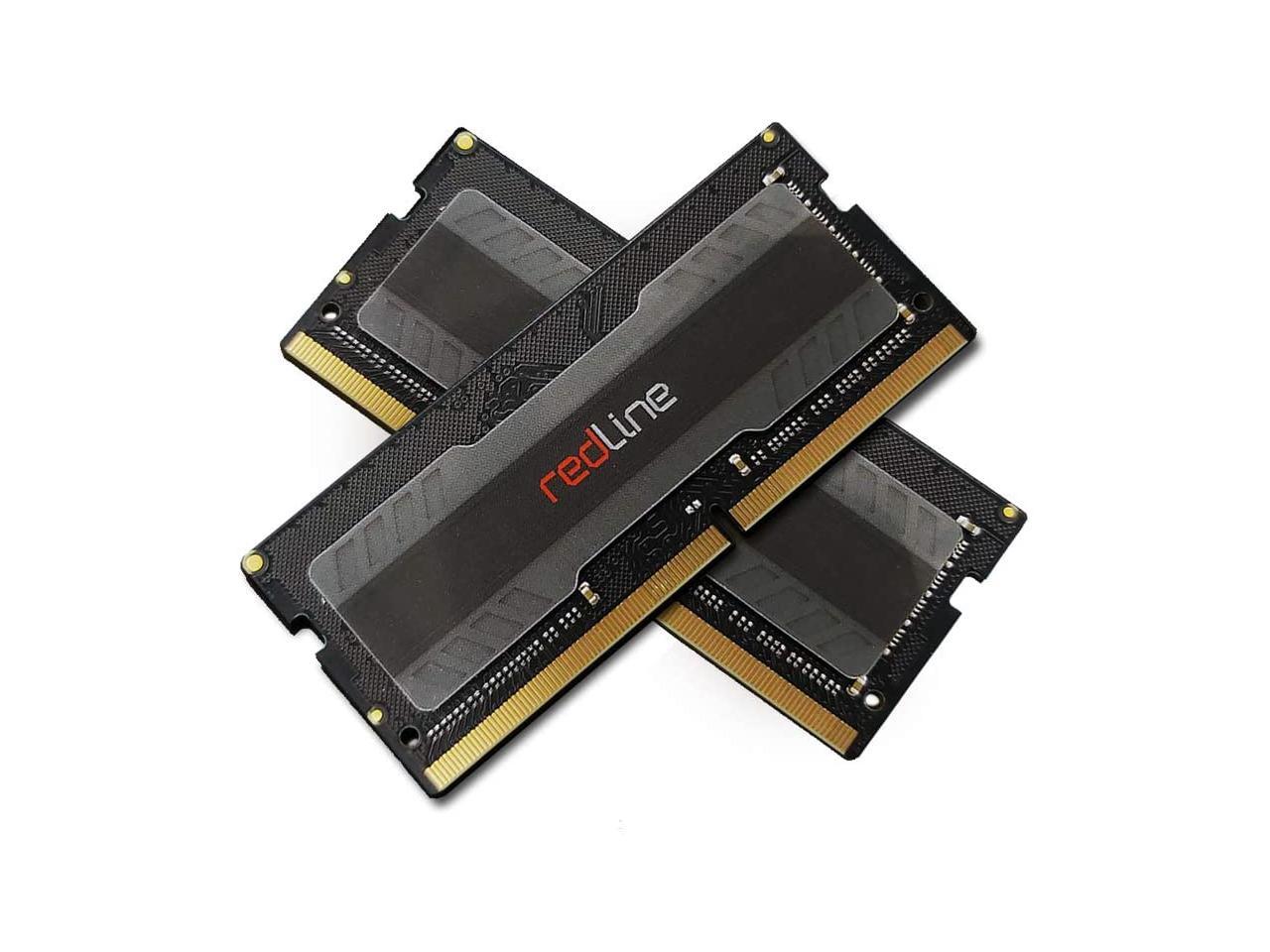 Mushkin 32GB(2x16GB) Redline Notebook – DDR4 (PC4-21300) 2666MHz 260-pin 1.2V RAM – Dual-Channel – Low-Voltage – Gaming Laptop Memory Model MRA4S266GHHF16GX2