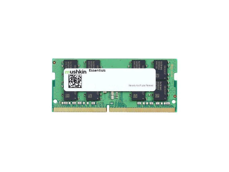Mushkin16GB(1X16GB) Proline DDR4 PC4-3200 3200MHz ECC SODIMM 1Rx8 22-22-22-52 Model MPL4T320NF16G18