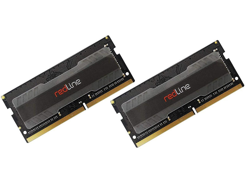 Mushkin 16GB(2x8GB) Redline Notebook – DDR4 (PC4-21300) 2666MHz CL-16 – 260-pin 1.2V RAM – Dual-Channel – Low-Voltage – Gaming Laptop Memory Model MRA4S266GHHF8GX2