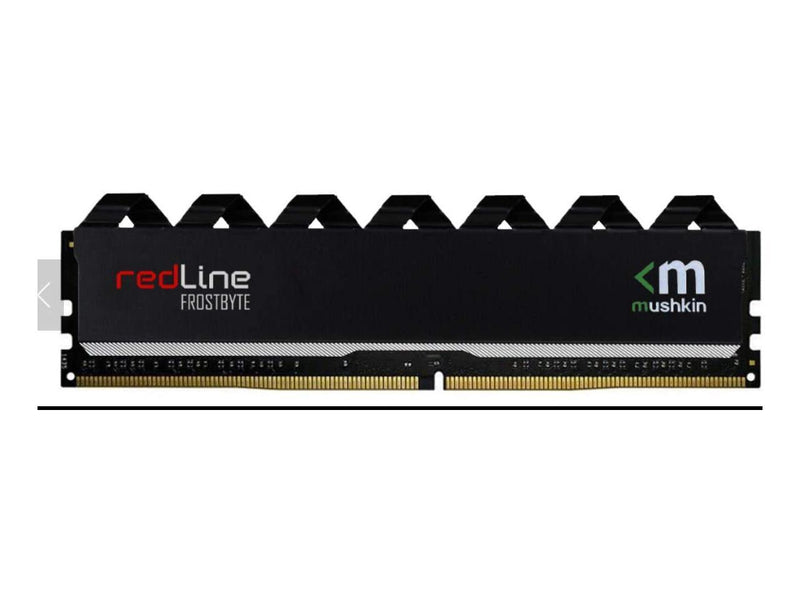 Mushkin 32GB(2x16GB)Redline DDR4 (PC4-19200) 2400MHz CL-15 – 288-pin 1.2V – Non-ECC – Dual-Channel – FrostByte Black Heatsink – Desktop Memory Model MRC4U240FFFF16GX2