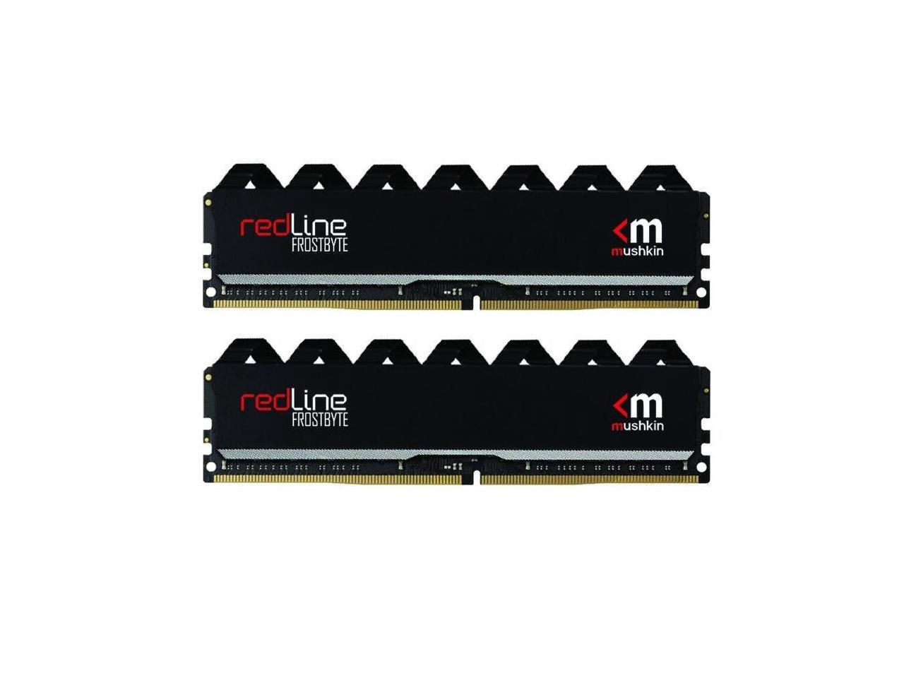 Mushkin 32GB (2X16GB) DDR4 UDIMM PC4-3200 ECC 14-18-18-38 REDLINE ECCMRC4E320EJJP16GX2
