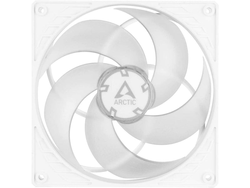 ARCTIC P14 PWM - 140 mm Case Fan with PWM, Pressure-optimised, Very Quiet Motor, Computer, Fan Speed: 200-1700 RPM - White/Transparent Model ACFAN00223A