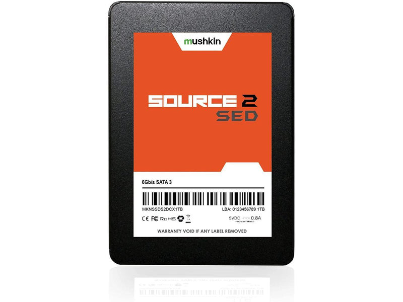 Mushkin Source 2 SED 2.5" SATA III 7mm SSD - Model -MKNSSD256GB