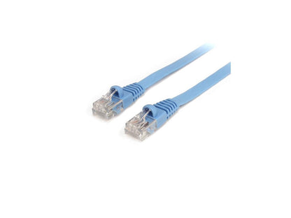 NEON Network Cable CAT6 RJ45 UTP Flat Snagless 10ft Blue. Model Cat6e-3m-LBLSN
