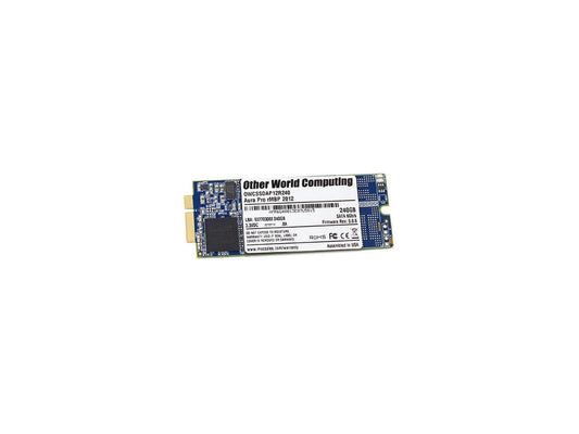 OWC 240GB Aura Pro 6G Solid State Drive SSD for 2012-2013 MacBook Pro with Retina Display. Model OWCSSDAP12R240