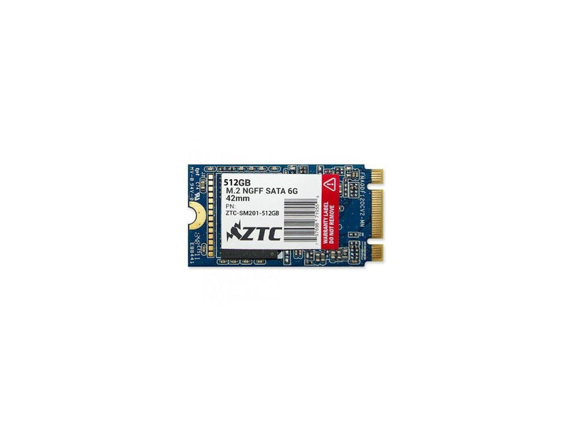 ZTC 512GB Armor 6G 42mm SSD Solid State Drive. Model ZTC-SM201-512G