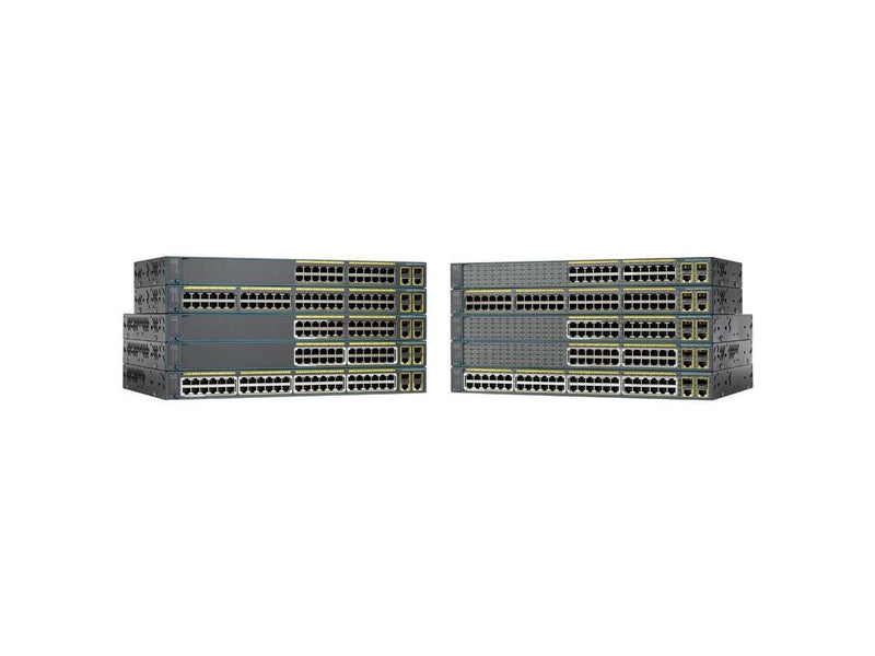 Cisco 24 port Catalyst 2960-Plus 24LC-L Ethernet Switch Model WS-C2960+24LC-L