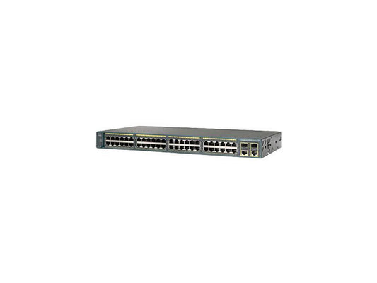 Cisco 48 ports Catalyst 2960-48TC Managed Ethernet Switch Model WS-C2960+48TC-S