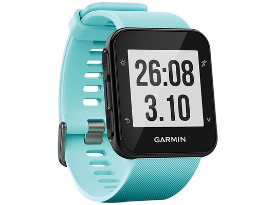 Garmin Forerunner 35 Fitness GPS Running Watch with HRM Frost Blue Edition Model 010-01689-12