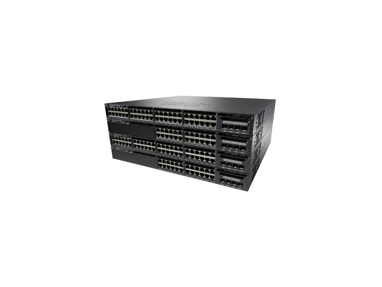 Cisco 24 port Catalyst Layer 3 Switch Model WS-C3650-24TS-S
