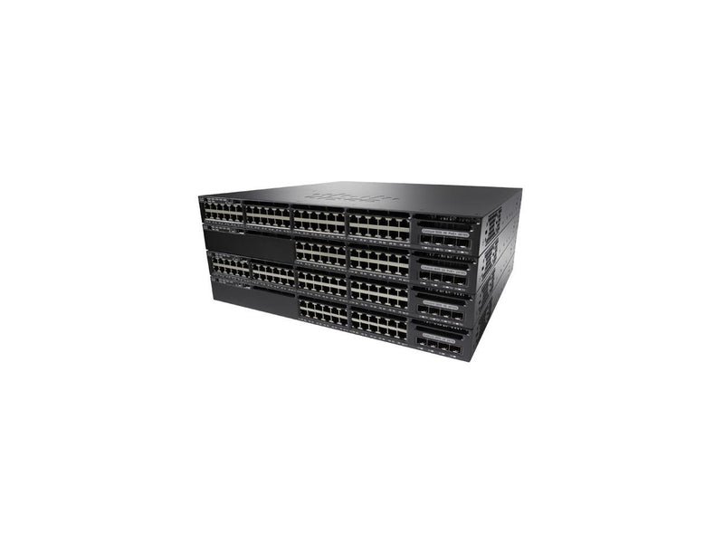 Cisco 48ports Catalyst Ethernet Switch Model WS-C3650-48TD-L