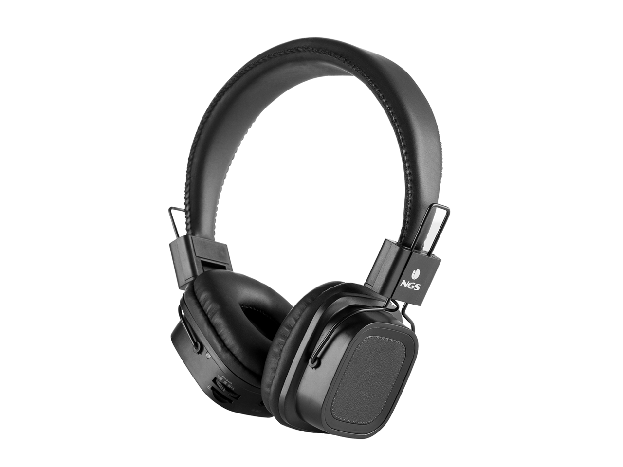 NGS Artica Jelly Bluetooth Black Stereo Headphones with Micro SD Card Slot Model ARTICAJELLYBLACK