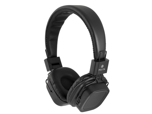 NGS Artica Jelly Bluetooth Black Stereo Headphones with Micro SD Card Slot Model ARTICAJELLYBLACK
