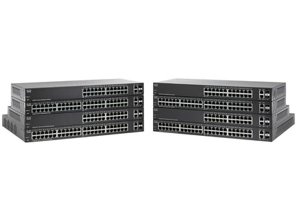 Cisco 24 Port 2 Layer Supported 10/100 PoE Smart Plus Switch Model SF220-24P-K9-NA