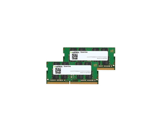 Mushkin 8GB (2 x4) Essentials DDR4 PC4-19200 2400MHz CL17 260-PIN Laptop Memory Model MES4S240HF4GX2