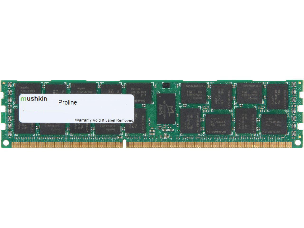 Mushkin 8GB Proline DDR4 PC4-2133 ECC Server Memory Model MPL4E213FF8G18