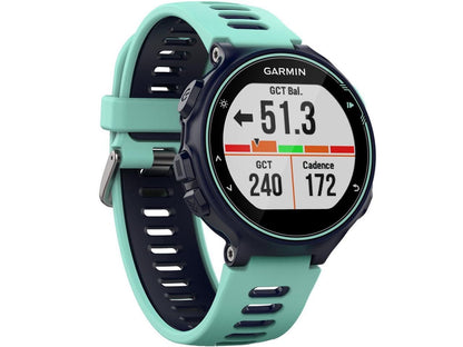 Garmin Forerunner 735XT Color Midnight Blue / Frost Blue GPS Running Watch Model 010-01614-07