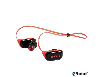 NGS Bluetooth Sport Headphones, Artica Ranger Edition Color Black/Red Model ARTICARANGERRED